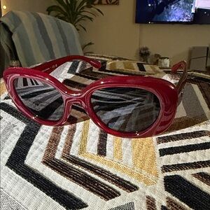 Stylish Coach Red Sunglasses